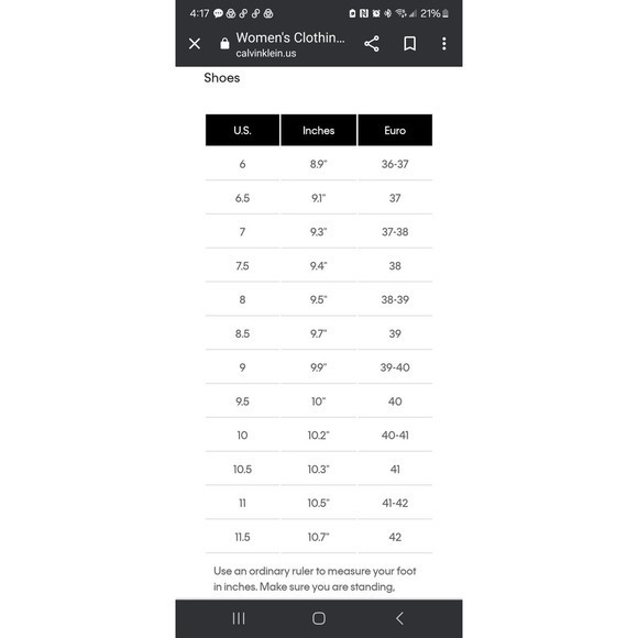 Calvin‎ Klein Olive 2 Leather Heels-Black-Women's 9.5 - Picture 10 of 10